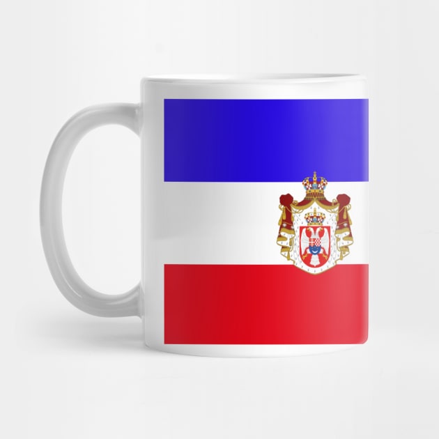Yugoslavia coat of arms flag by AidanMDesigns